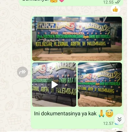 Pengiriman Papan Bunga Duka Wonosuko Kemiri