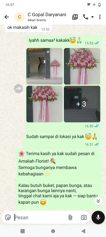 Pengiriman Karangan Bunga Wonosuko Kemiri