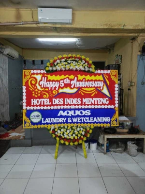 Papan Bunga di Wonosuko Kemiri