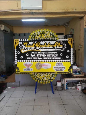 Papan Bunga di Wonosuko Kemiri