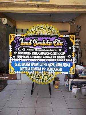 Papan Bunga di Wonosuko Kemiri